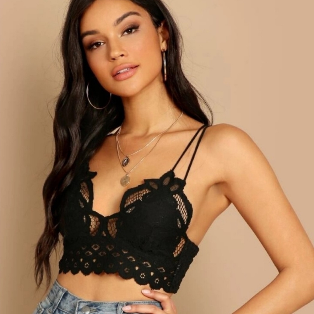 Crochet Sexy Lace Bralette